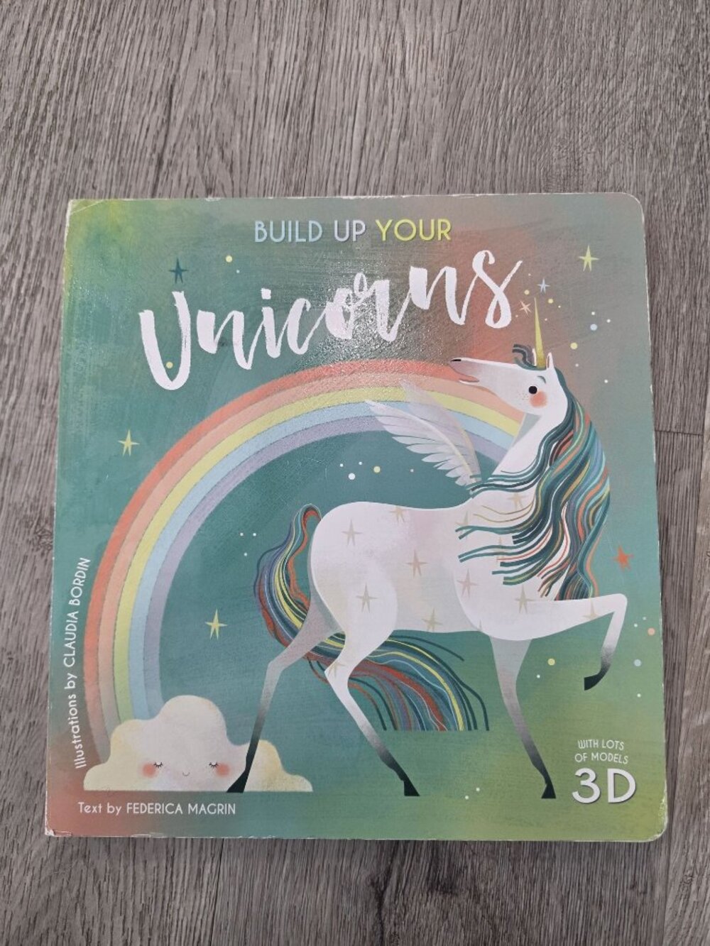 Build Up Your Unicorns 3D Childrens Book With Pop-Out Models & Interactive Activ